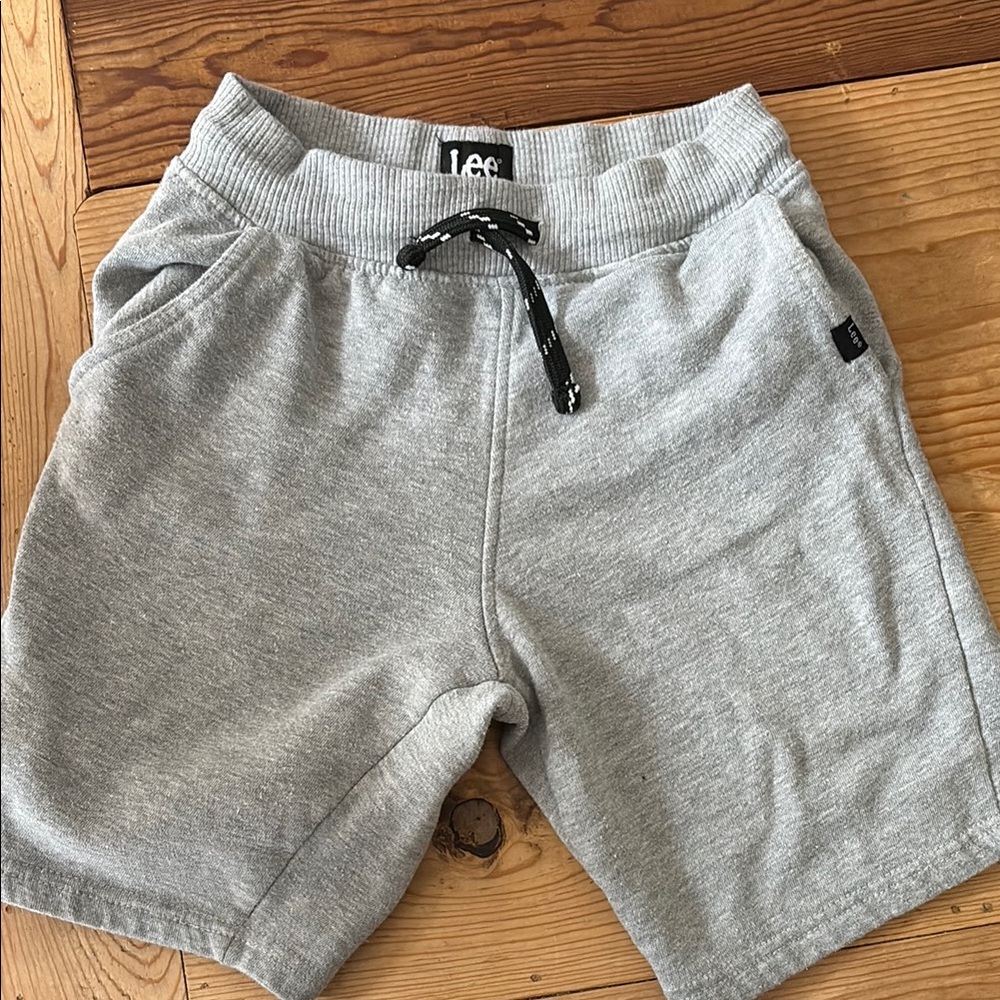 Lee Gray Athletic Shorts with Adjustable Fit